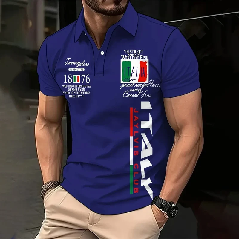Herren Poloshirt POLO Shirt T-Shirt Kurzarm Zipper Hemd Fashion Polohemd NEU