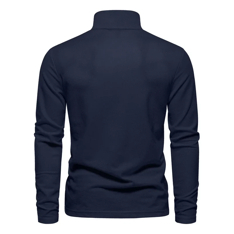 Herren Pullover Sweatshirt Troyer Pulli Sweater Poloshirt Langarmpulli Polohemd