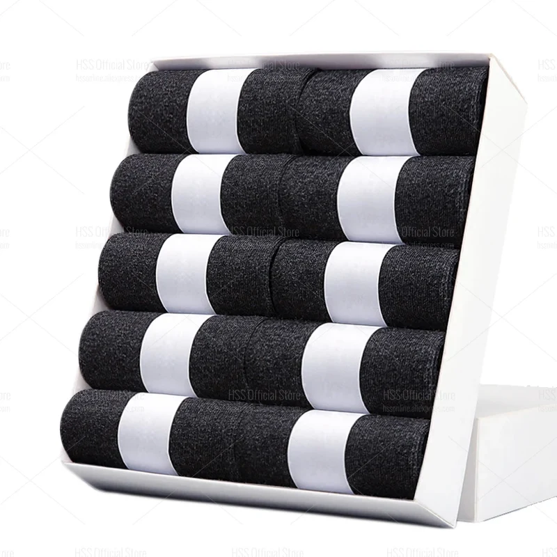 10 Paar Herren Business Socken aus Bambusfaser Atmungsaktives größe 38-45