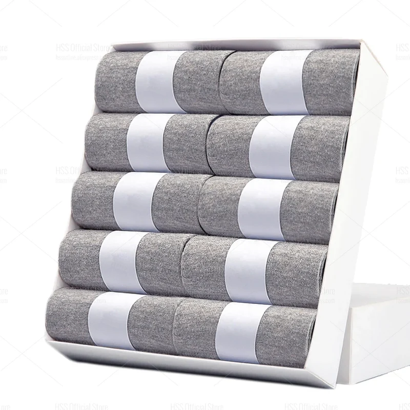 10 Paar Herren Business Socken aus Bambusfaser Atmungsaktives größe 38-45