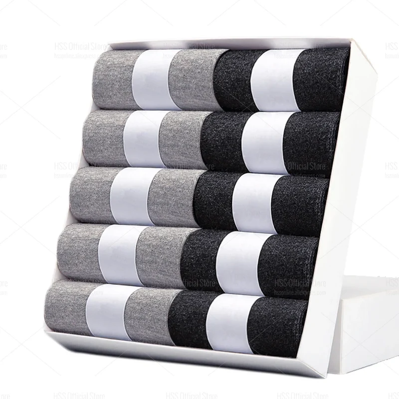 10 Paar Herren Business Socken aus Bambusfaser Atmungsaktives größe 38-45