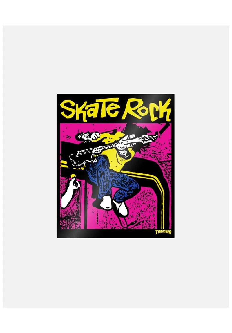 Skate Rock Vol. II 2,75"x 3,25" Sticker