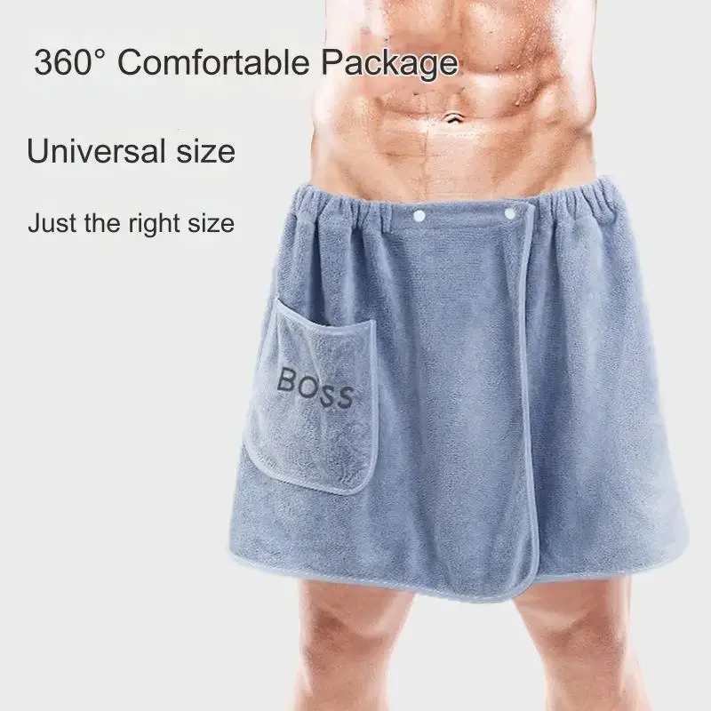 Saunatuch Set Herren Handtuch Saunakilt Sarong Kilt Wellness Sauna Tuch Handtuch