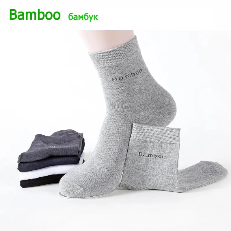 10 Paar Herren Business Socken aus Bambusfaser Atmungsaktives Größe 38-45