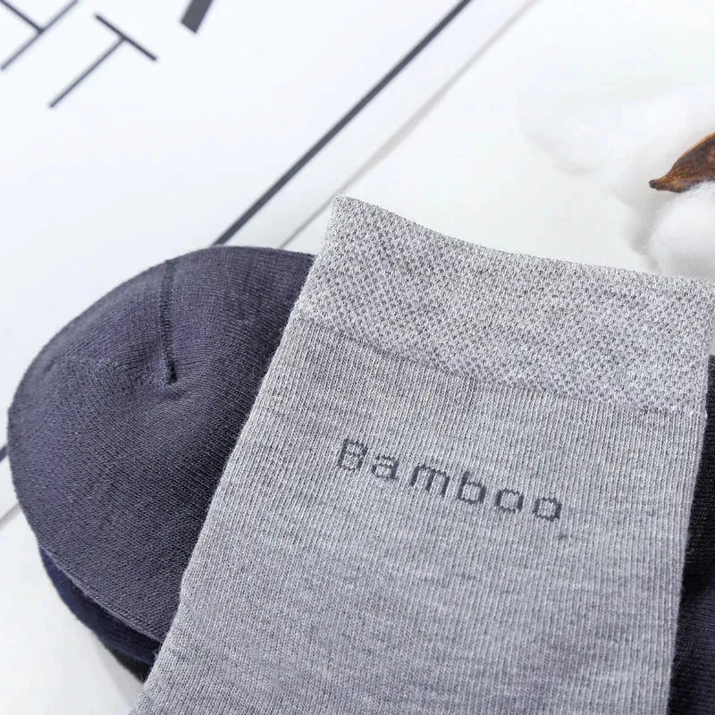 10 Paar Herren Business Socken aus Bambusfaser Atmungsaktives Größe 38-45