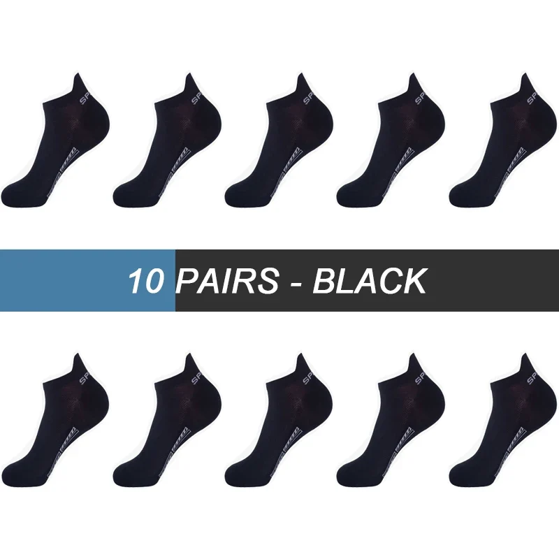 10 Paar Sneakers Socken Herren Damen Sport Freizeit Kurzsocken Füßlinge Gr 38–46