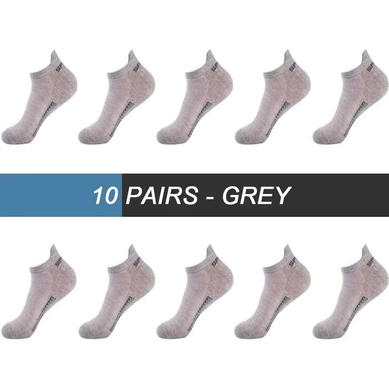 10 Paar Sneakers Socken Herren Damen Sport Freizeit Kurzsocken Füßlinge Gr 38–46