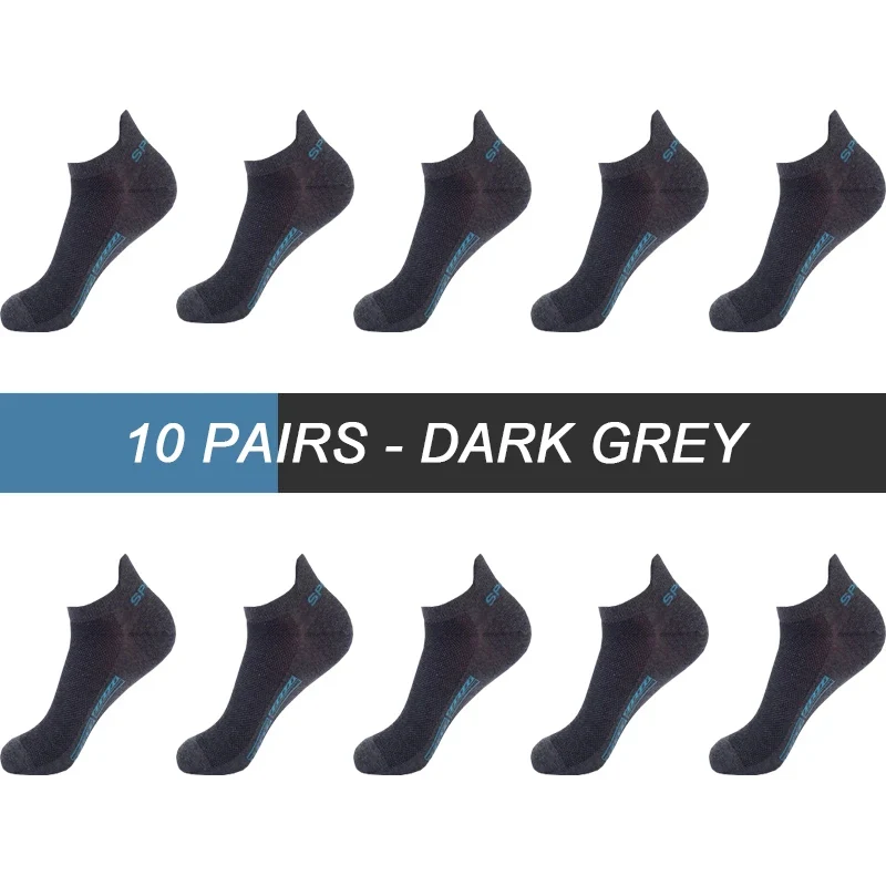 10 Paar Sneakers Socken Herren Damen Sport Freizeit Kurzsocken Füßlinge Gr 38–46