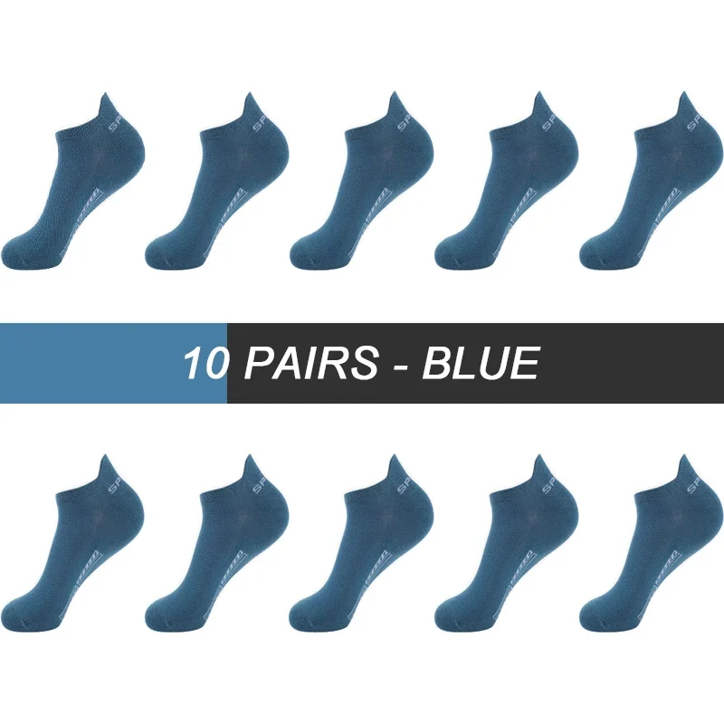 10 Paar Sneakers Socken Herren Damen Sport Freizeit Kurzsocken Füßlinge Gr 38–46