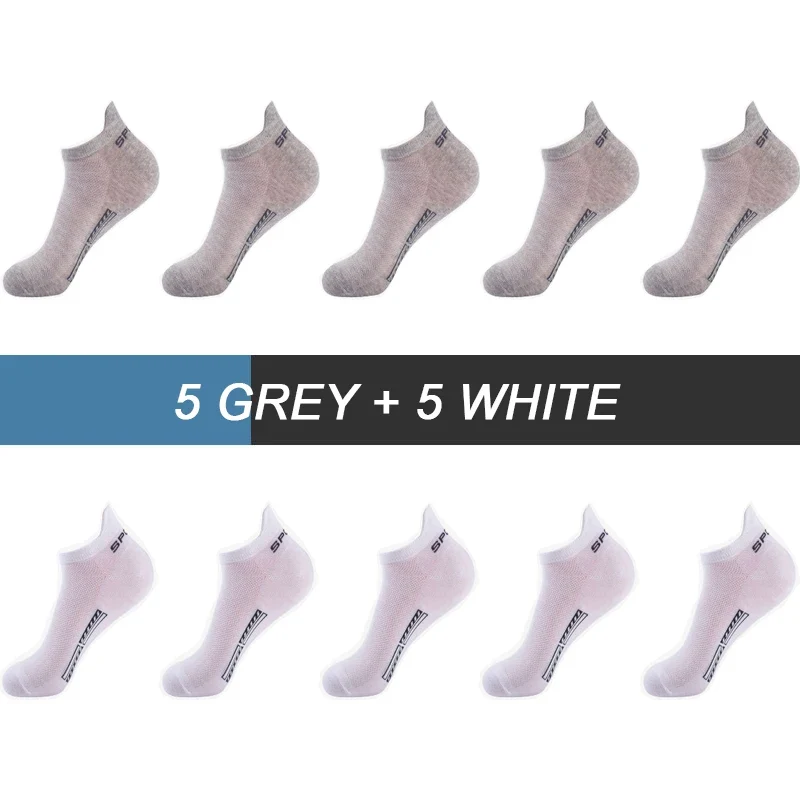 10 Paar Sneakers Socken Herren Damen Sport Freizeit Kurzsocken Füßlinge Gr 38–46