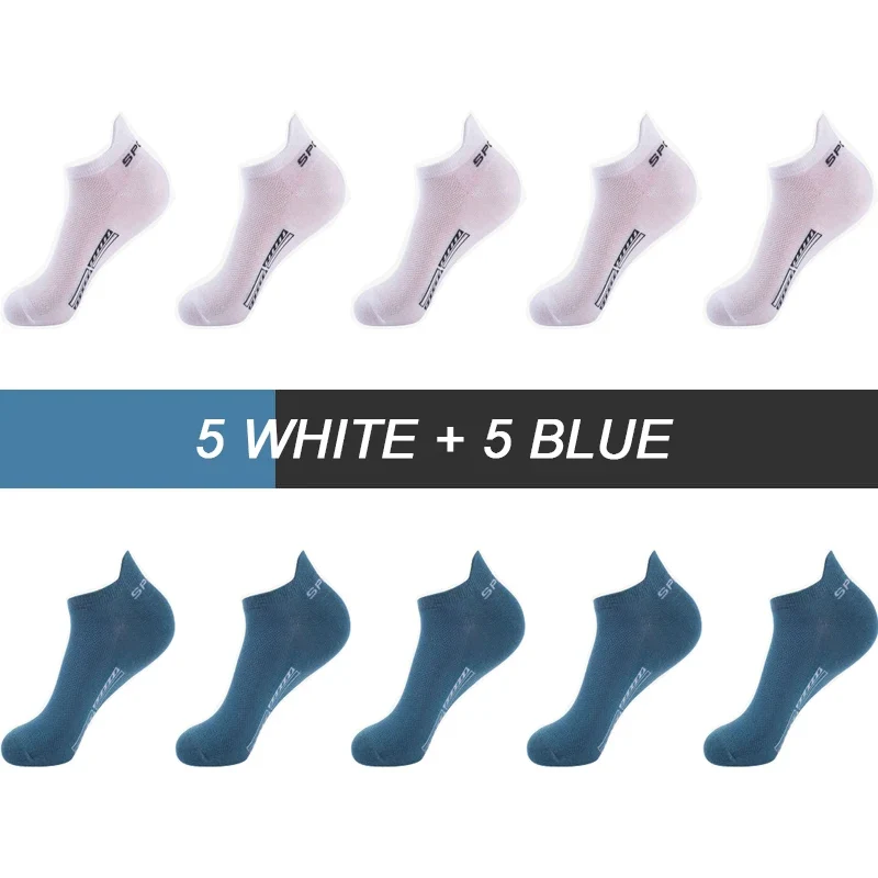 10 Paar Sneakers Socken Herren Damen Sport Freizeit Kurzsocken Füßlinge Gr 38–46