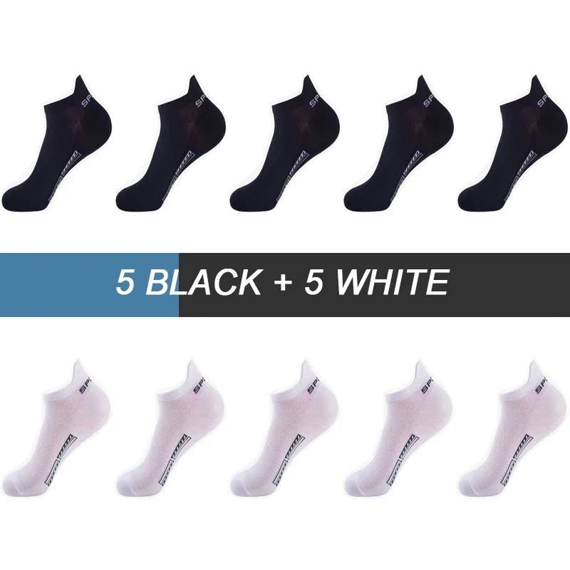10 Paar Sneakers Socken Herren Damen Sport Freizeit Kurzsocken Füßlinge Gr 38–46