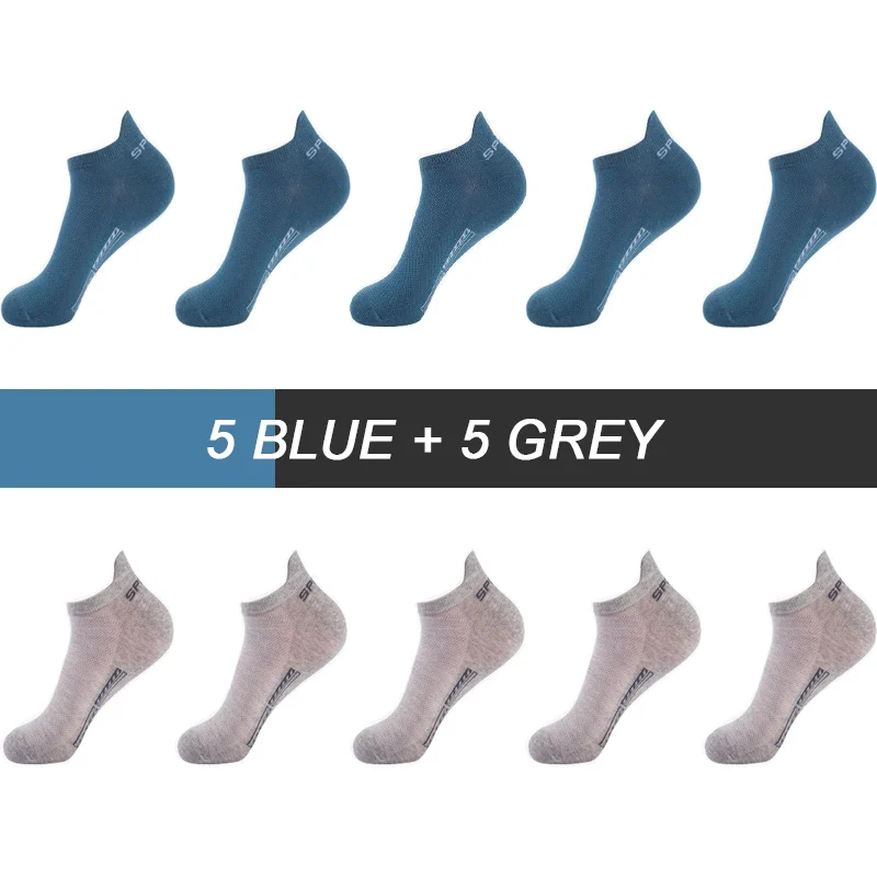 10 Paar Sneakers Socken Herren Damen Sport Freizeit Kurzsocken Füßlinge Gr 38–46