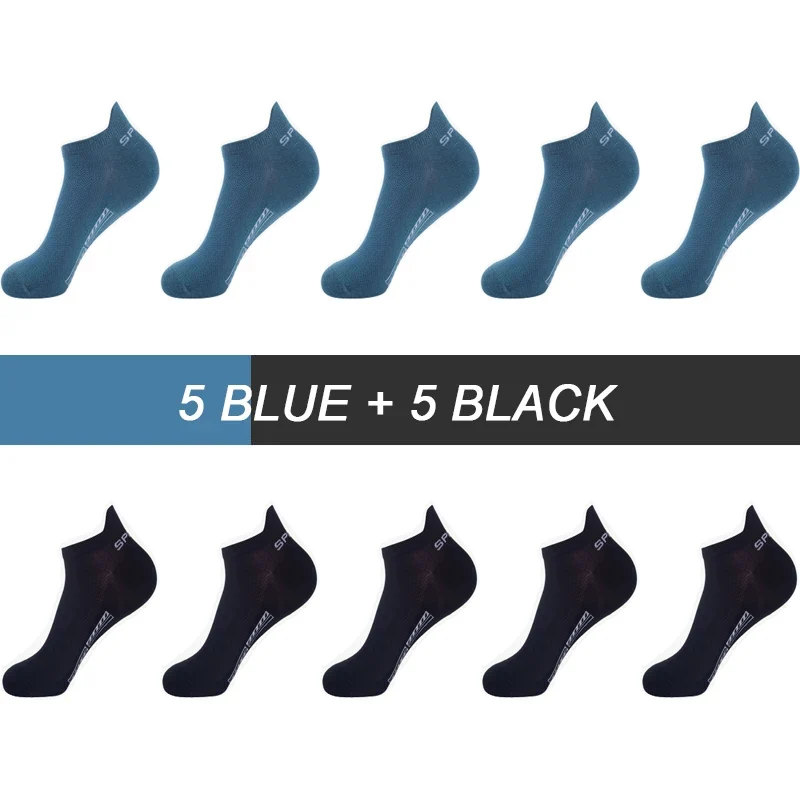 10 Paar Sneakers Socken Herren Damen Sport Freizeit Kurzsocken Füßlinge Gr 38–46