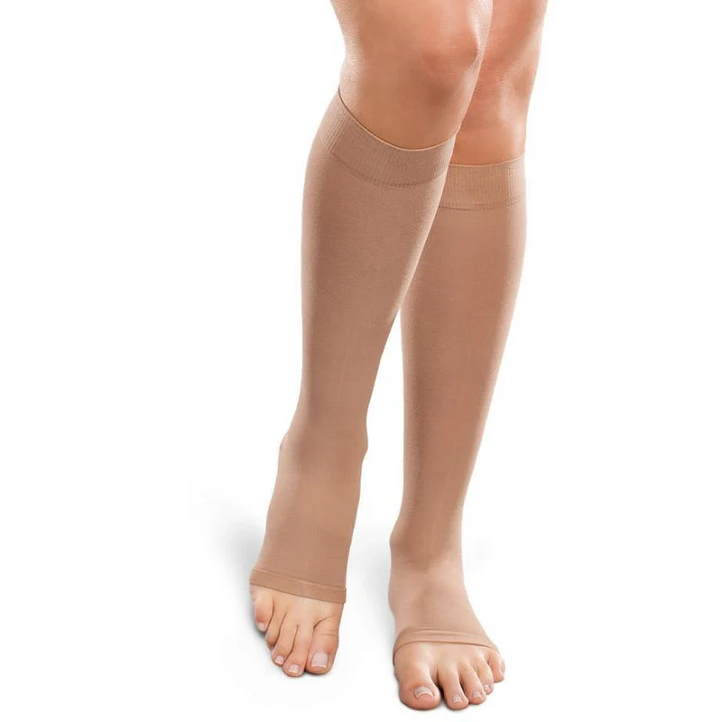 Therafirm® Ease Opaque Knee High 15-20 mmHg, Open Toe