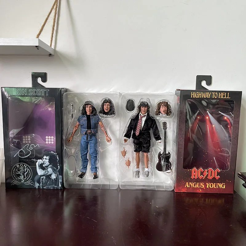 Highway To Hell Action Figur 18CM Model Spielzeug Figuren Bon Scott Sammlerstück