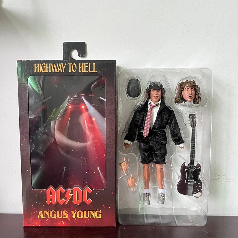 Highway To Hell Action Figur 18CM Model Spielzeug Figuren Bon Scott Sammlerstück