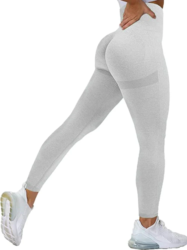 Yoga Leggings Push Up Damen Sport Hose Fitness Gym Stretch Leggins Jogginghose