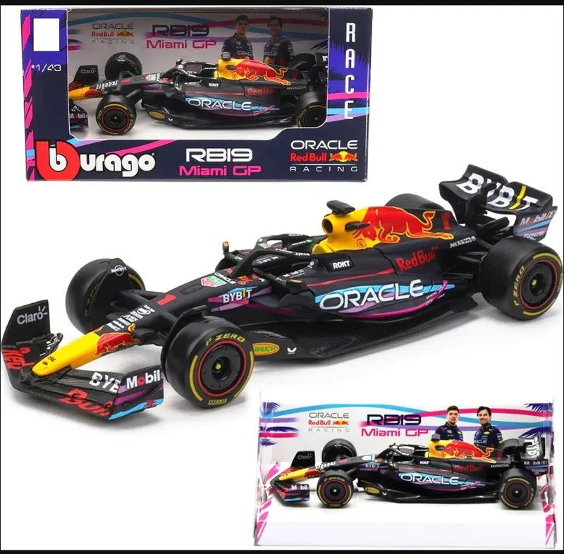 1:43 Modellauto Mercedes Red Bull Metall Spielzeug Kinder Automodell Geschenk
