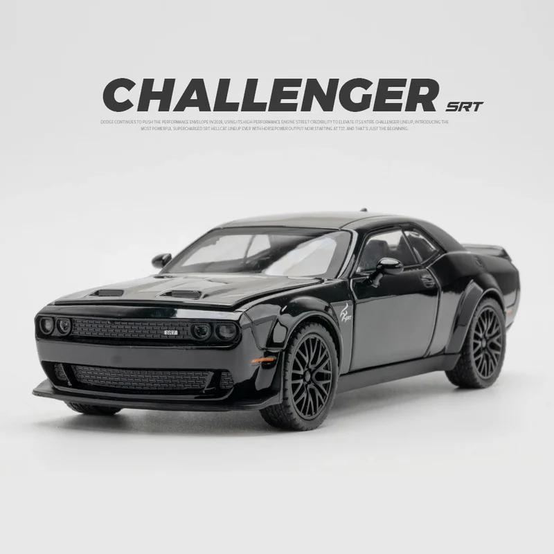 1:32 Modellauto Challenger SRT Metall Spielzeug Kinder Automodell Geschenk