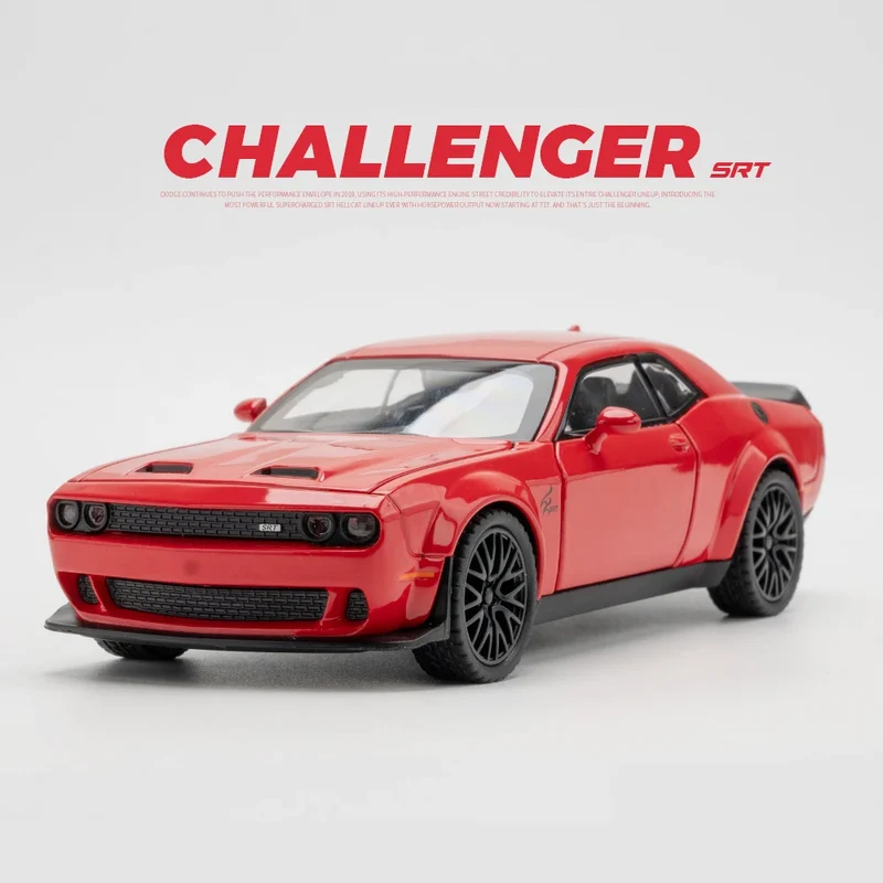 1:32 Modellauto Challenger SRT Metall Spielzeug Kinder Automodell Geschenk