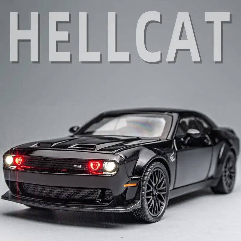 1:32 Modellauto Dodge Challenger Metall Spielzeug Kinder Automodell Geschenk