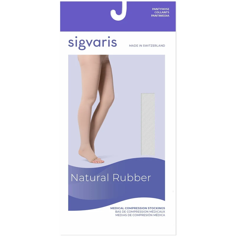 Sigvaris Natural Rubber Pantyhose 30-40 mmHg