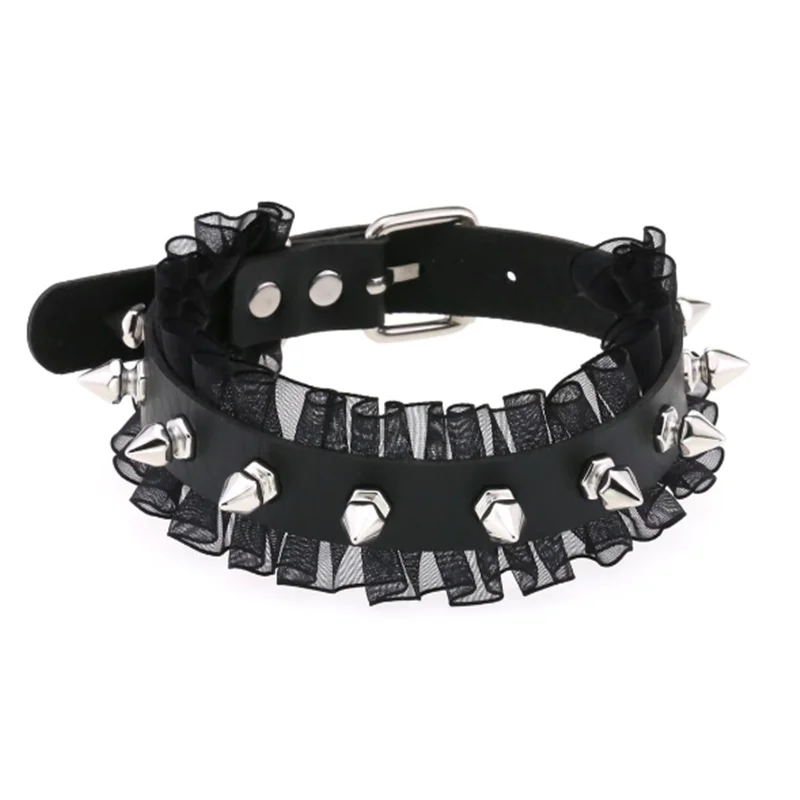 Sexy Halsband Harness Kette BH Gürtel Punk Goth Frauen Bdsm Bondage Chocker