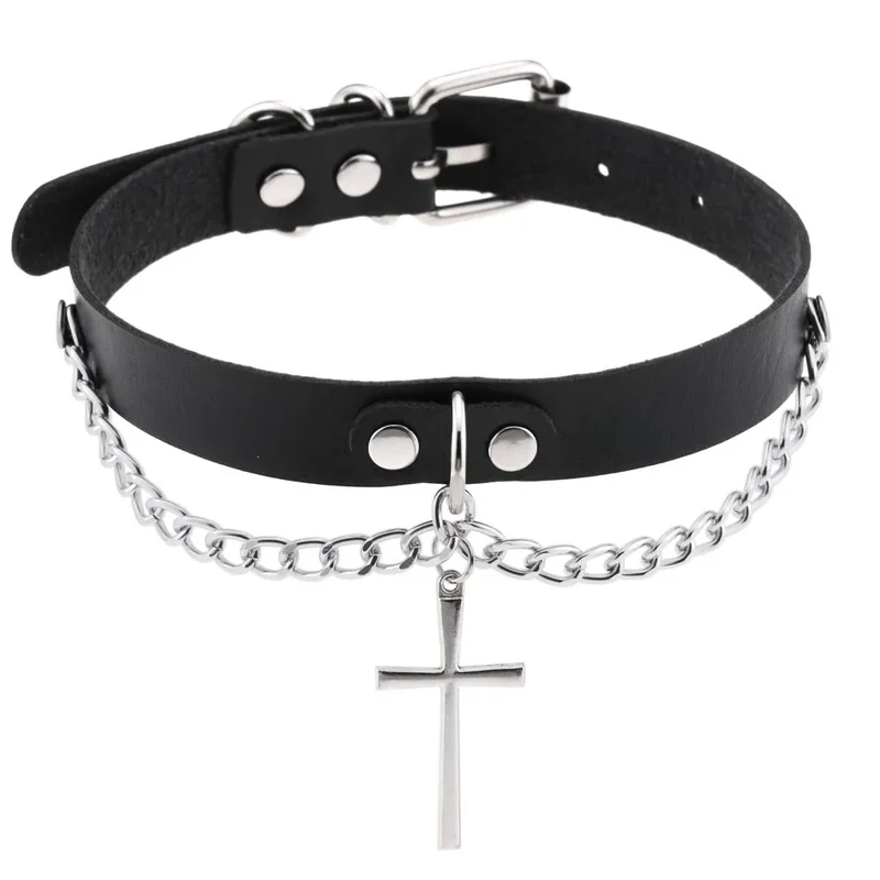 Sexy Halsband Harness Kette BH Gürtel Punk Goth Frauen Bdsm Bondage Chocker