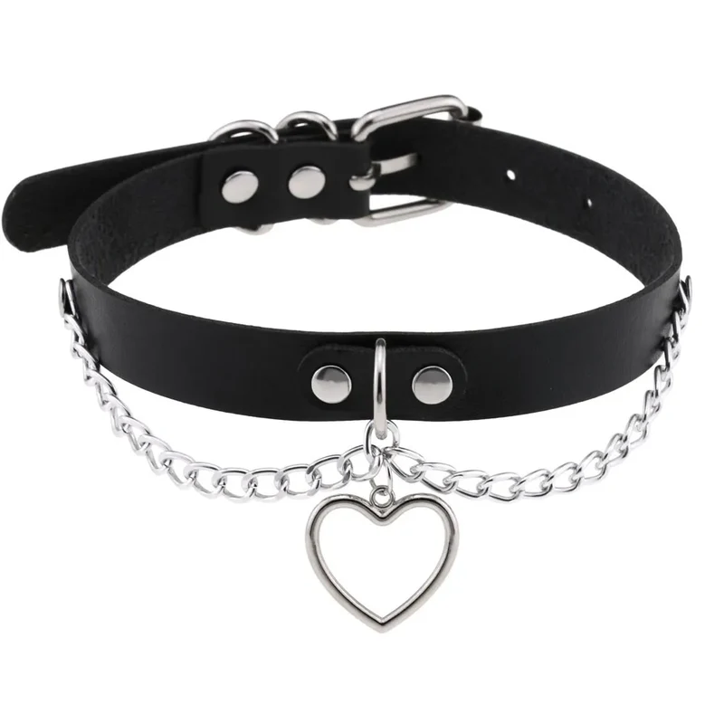 Sexy Halsband Harness Kette BH Gürtel Punk Goth Frauen Bdsm Bondage Chocker