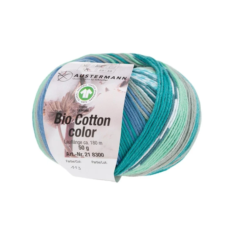 Bio Cotton Color | 180 M - 50 G | 113 - Karibik