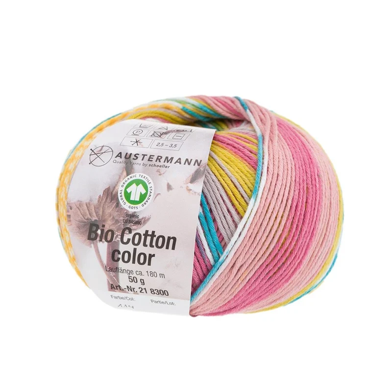 Bio Cotton Color | 180 M - 50 G | 114 - Candy