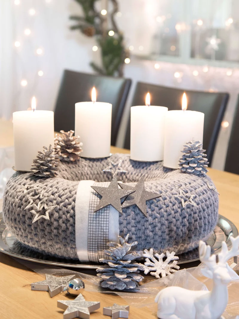 Anleitung Adventskranz