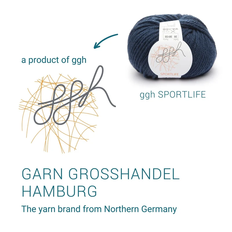 ggh Sportlife | Schurwolle | 80m/50g | 026 - Entenblau