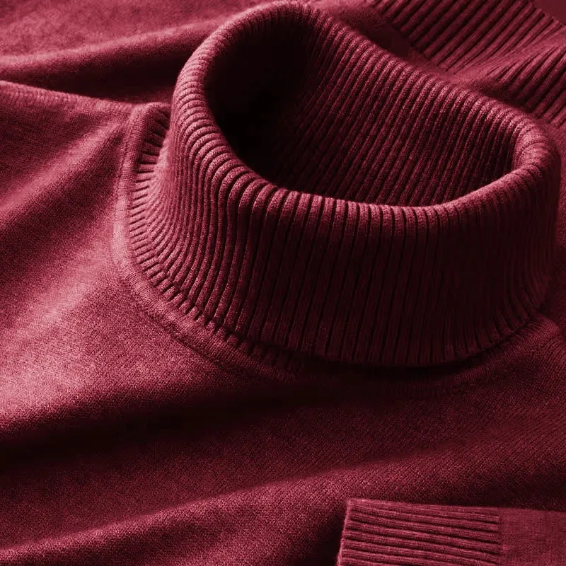 Herren Rollkragen Pullover Sweatshirt Pulli Zipper Sweater Shirt Langarmshirt