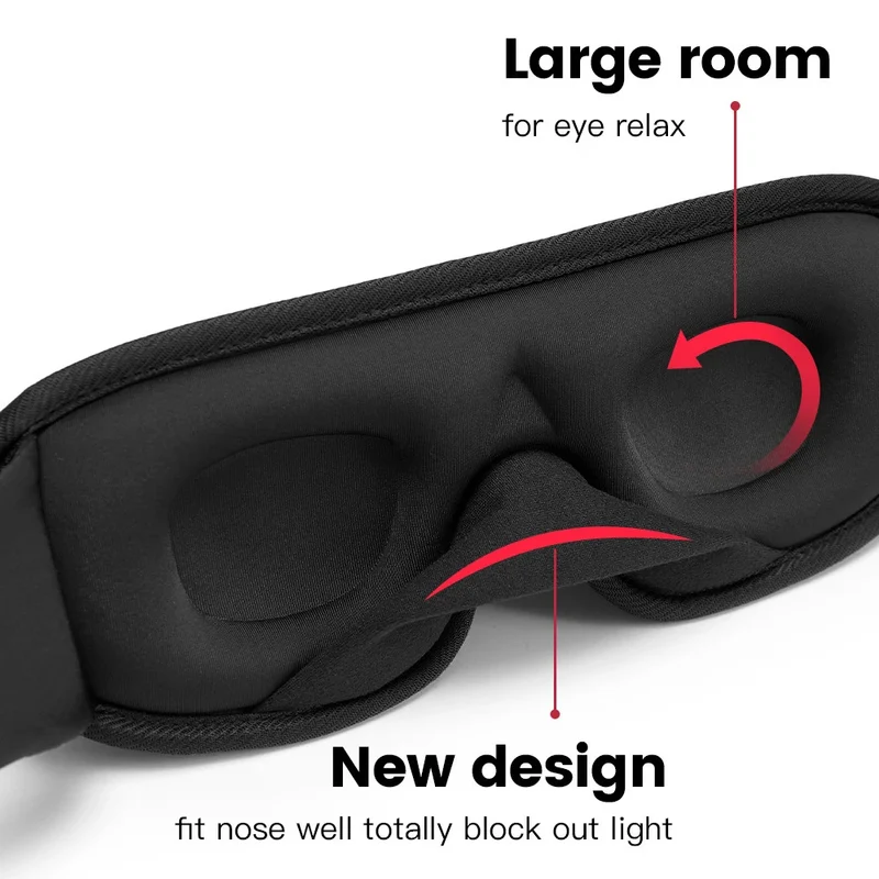 Schlafmaske Maske Augenbinde Augenmaske Nachtmaske 3D Schlafbrille