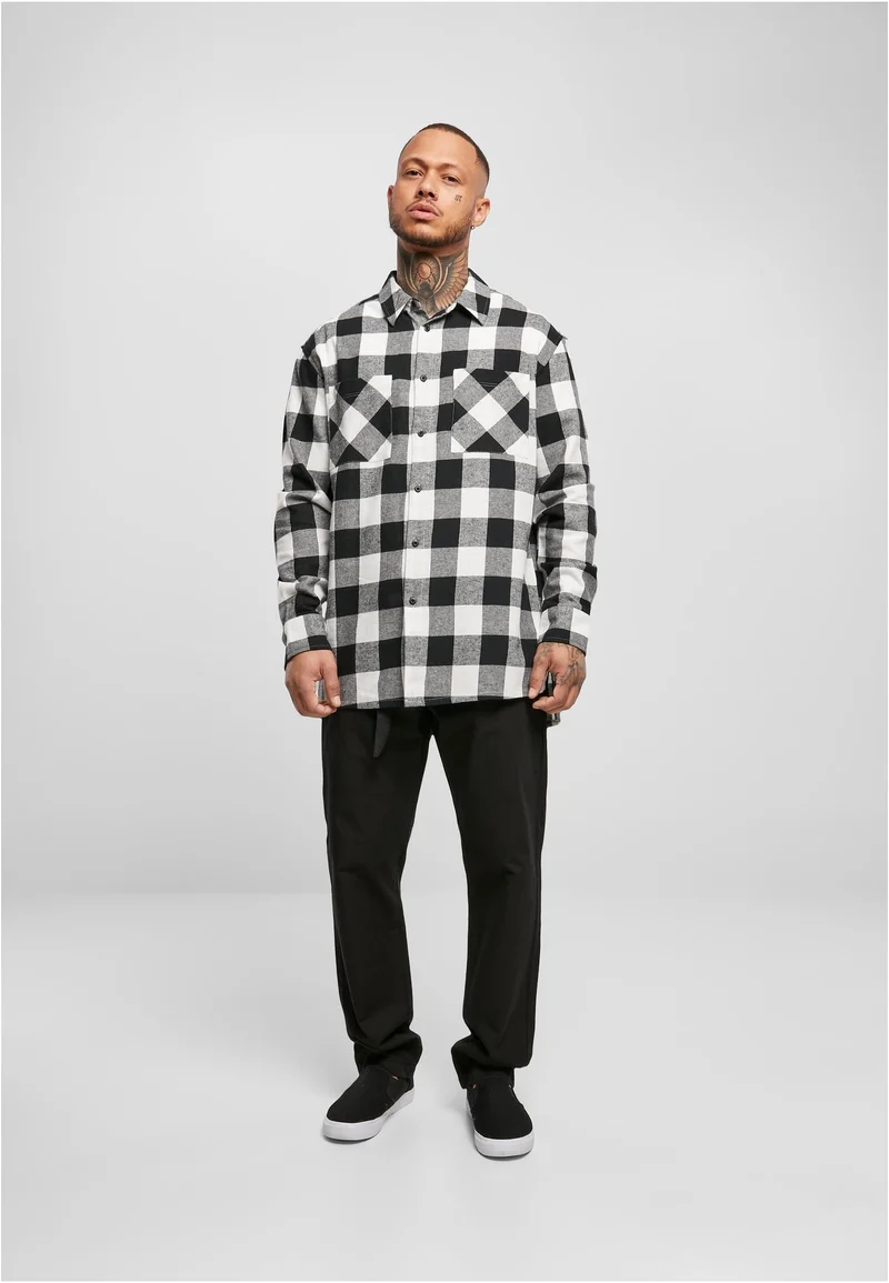 UC Long Oversized Checked Shirt