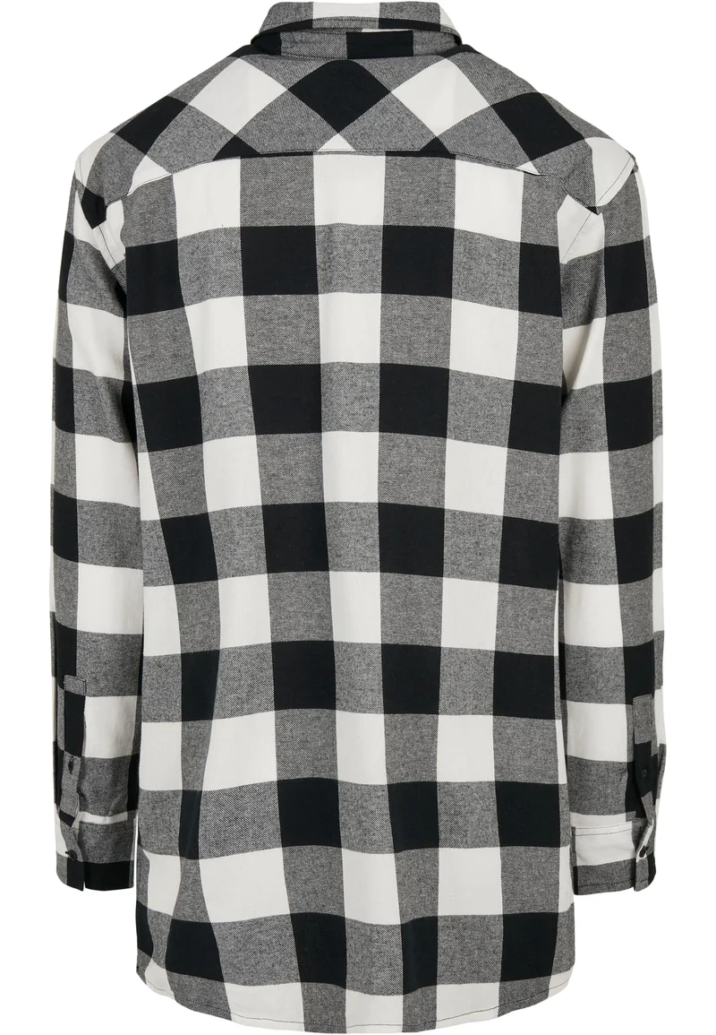 UC Long Oversized Checked Shirt