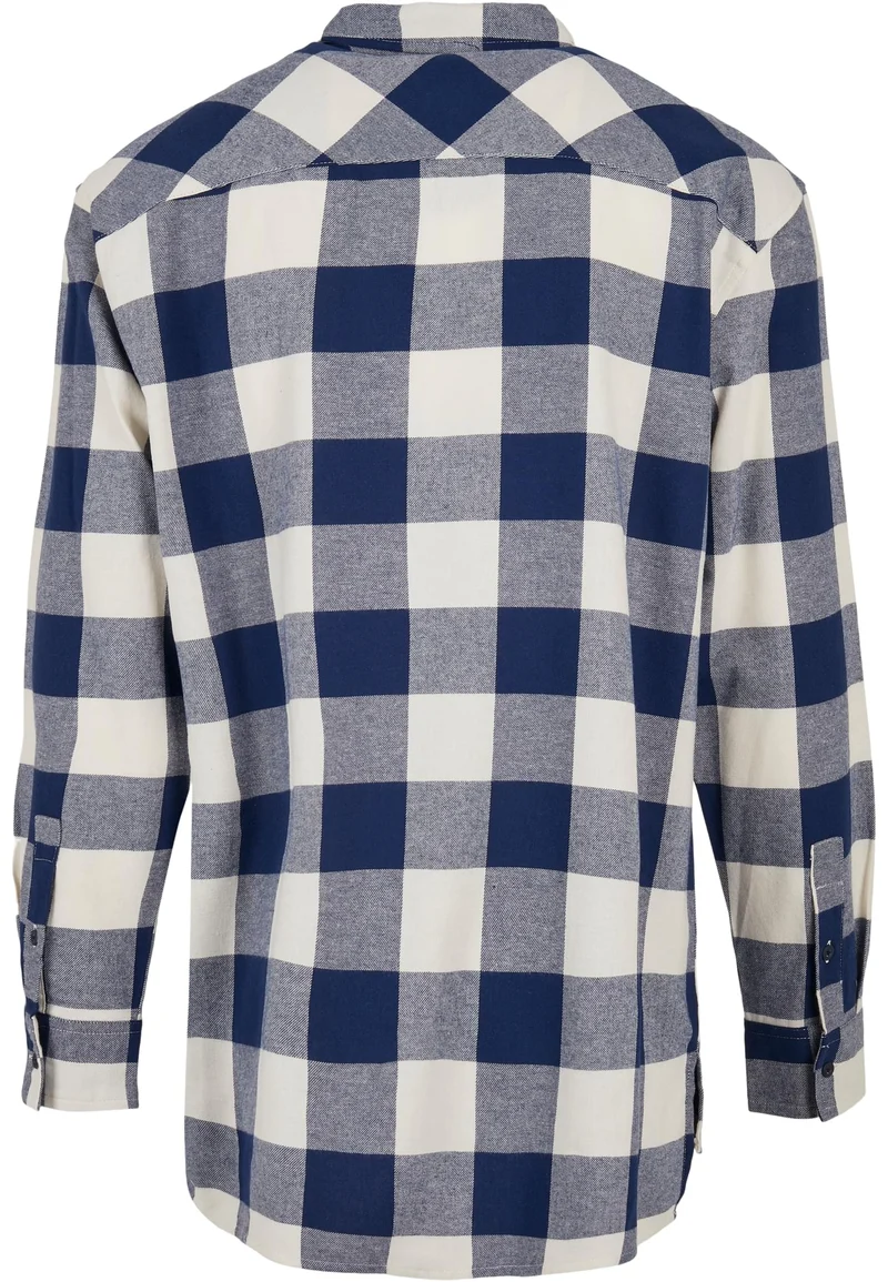 UC Long Oversized Checked Shirt
