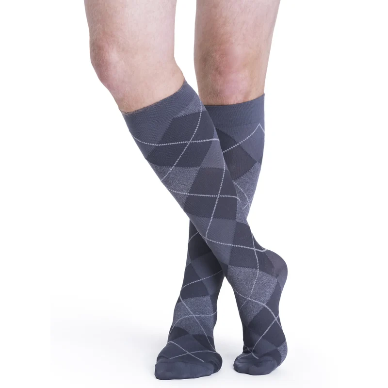 Sigvaris Microfiber Shades Men's Knee High 15-20 mmHg