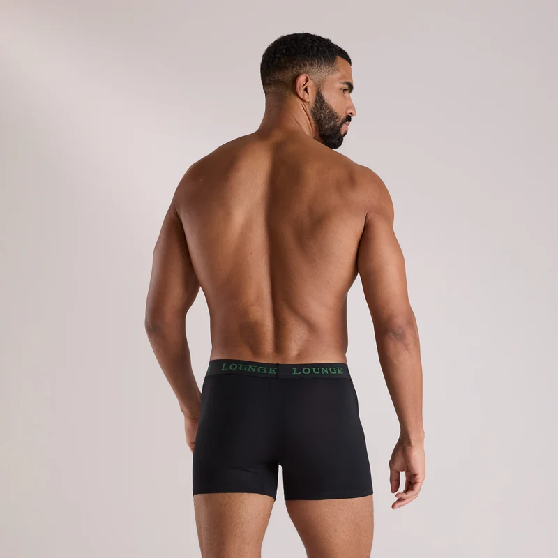 Everyday Herren-Boxer (3er Paket) - Ganz Schwarz