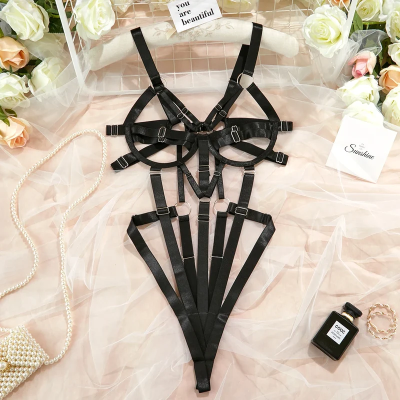 Intimo Lingerie Sexy Toy Bdsm Bondage Sadomaso Fetish Reggiseno a Catenelle Body