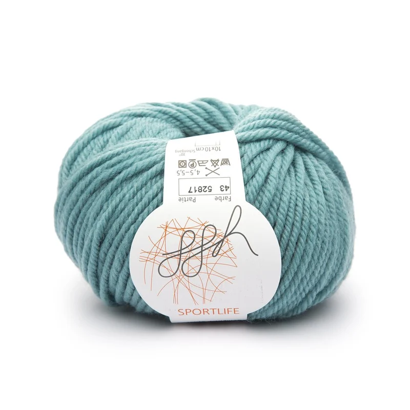 ggh Sportlife | Schurwolle | 80m/50g | 043 - Frostgrün