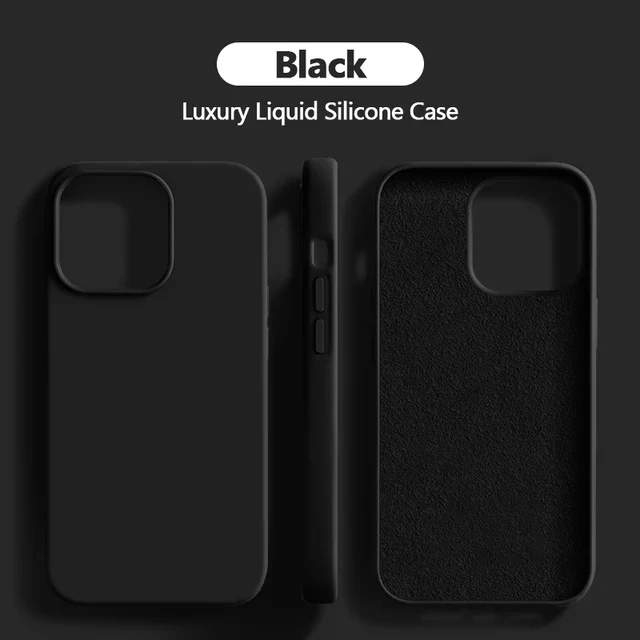 Handy Hülle IPhone 13 14 15 Pro Max Case Tasche Cove Schutzhülle Silikon Bumper