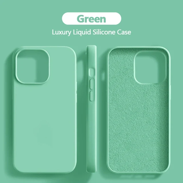 Handy Hülle IPhone 13 14 15 Pro Max Case Tasche Cove Schutzhülle Silikon Bumper