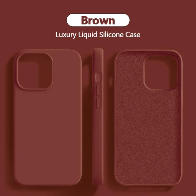 Handy Hülle IPhone 13 14 15 Pro Max Case Tasche Cove Schutzhülle Silikon Bumper