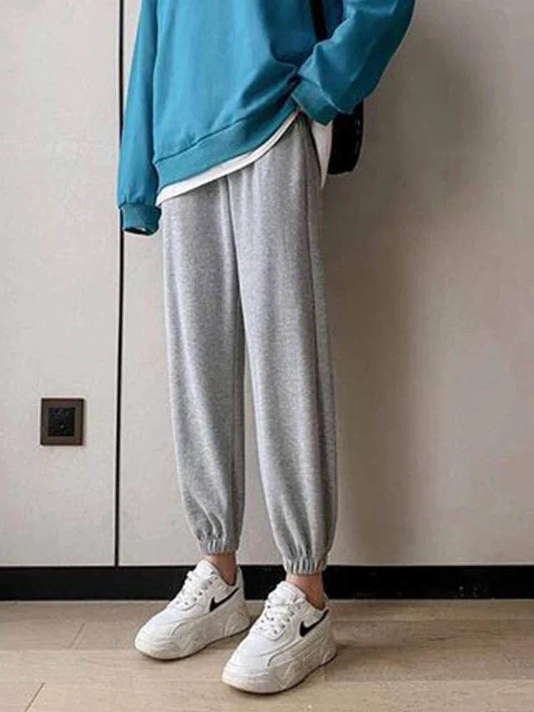 Damen Hosen Schlupfhose Ballonhose Pumphose Winter Warm Thermo Jogginghose