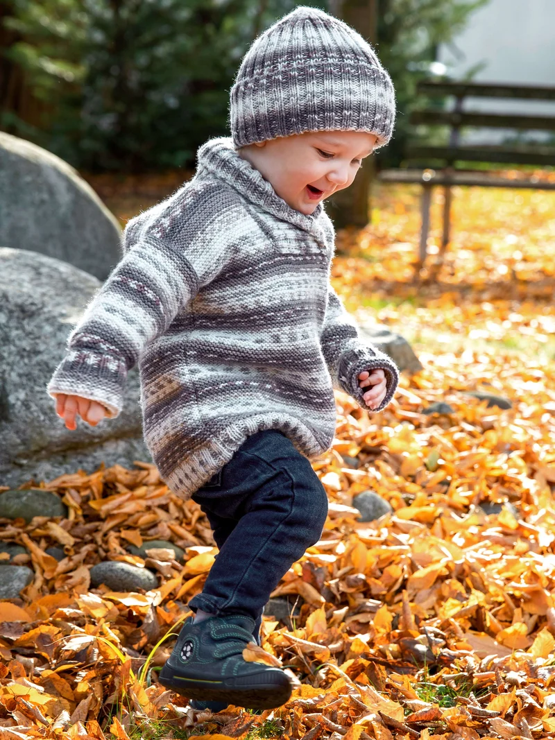 Anleitung Kinderpulli und Mütze