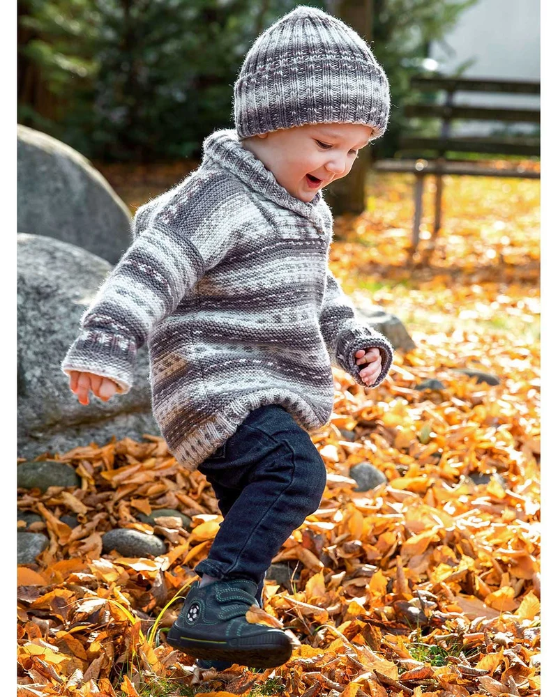 Anleitung Kinderpulli und Mütze