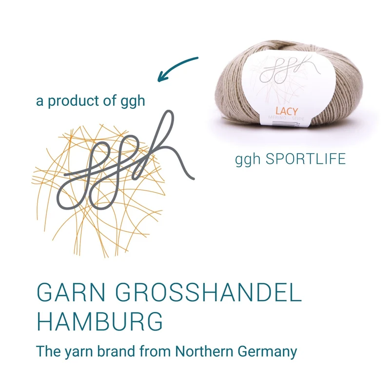 ggh Lacy | Set mit 4 x 25g (insg. 100g) - 019 - Beige